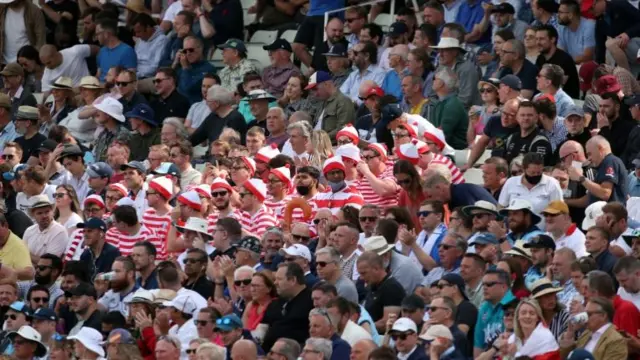 Fans in the ground