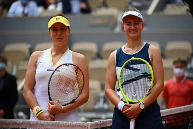 krejcikova and pavlyuchenkova