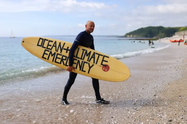 Hugo Tagholm, Chief Executive of the marine conservation and campaigning charity Surfers Against Sewage