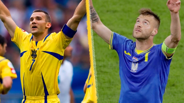 Shevchenko and Yarmolenko