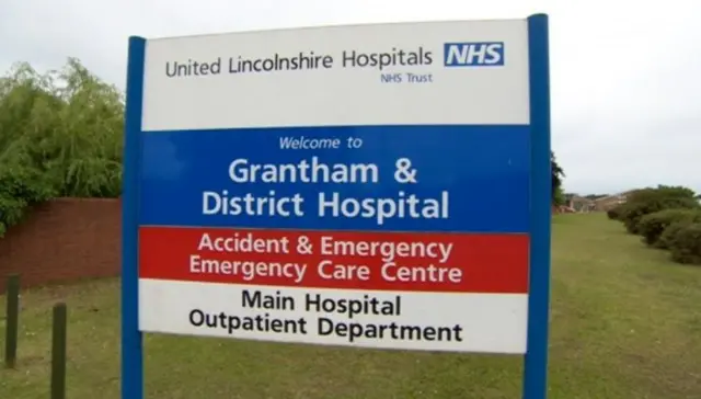 Hospital sign