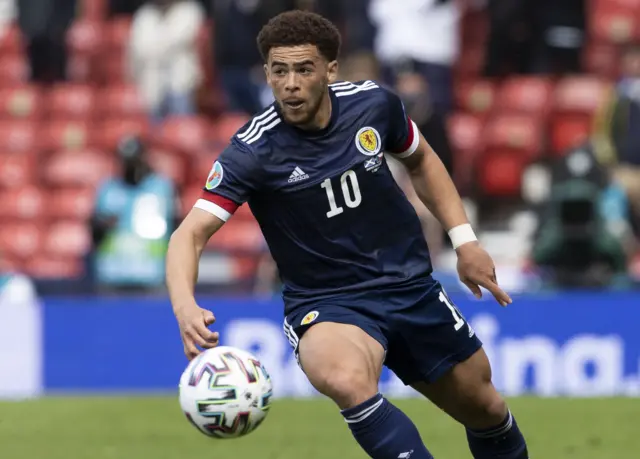 Scotland striker Che Adams