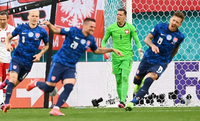 Wojciech Szczesny reacting after scoring an own goal