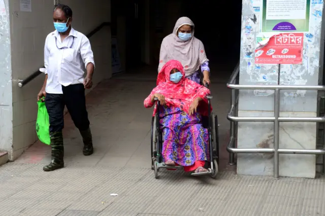 Coronvirus patients in Bangladesh