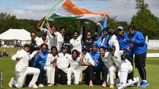 India women beat England in Test