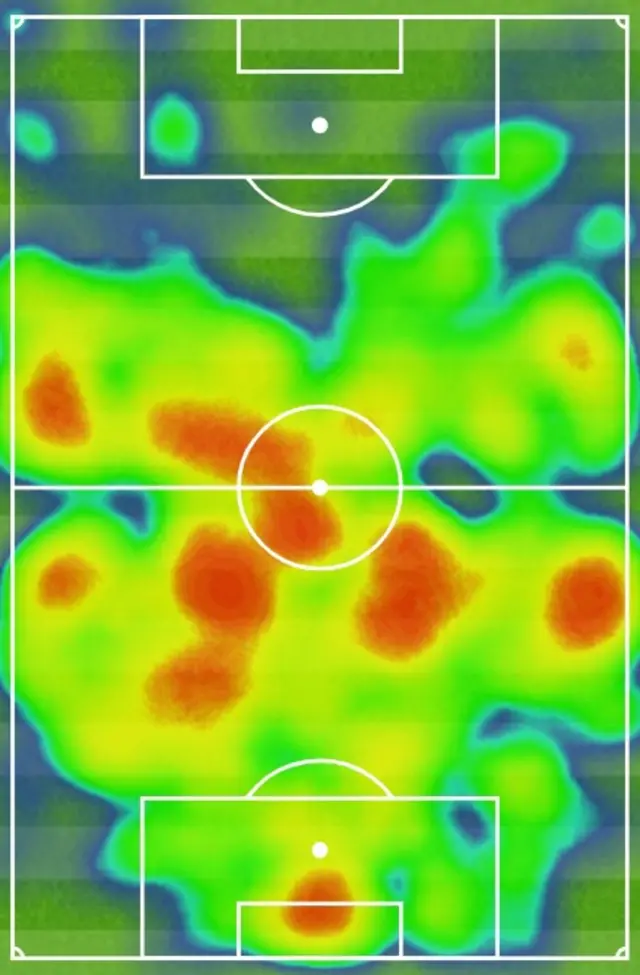 Switzerland heatmap