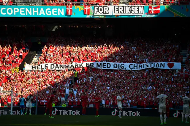 Denmark fans