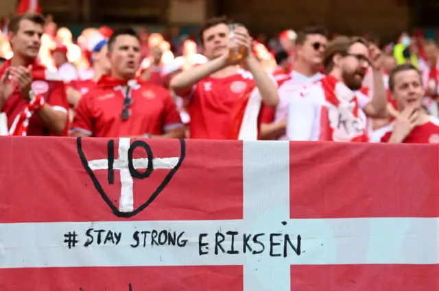 Denmark fans