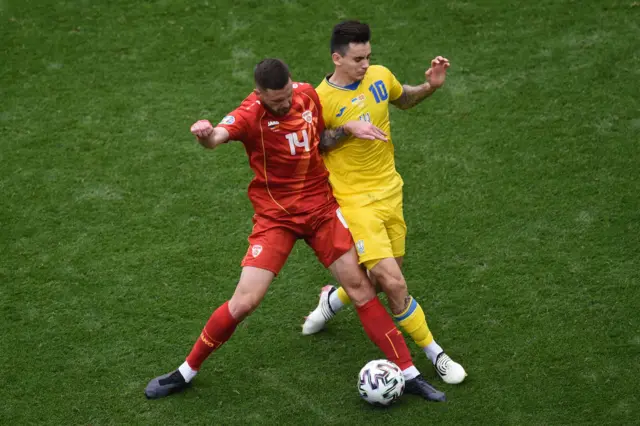 Ukraine v North Macedonia