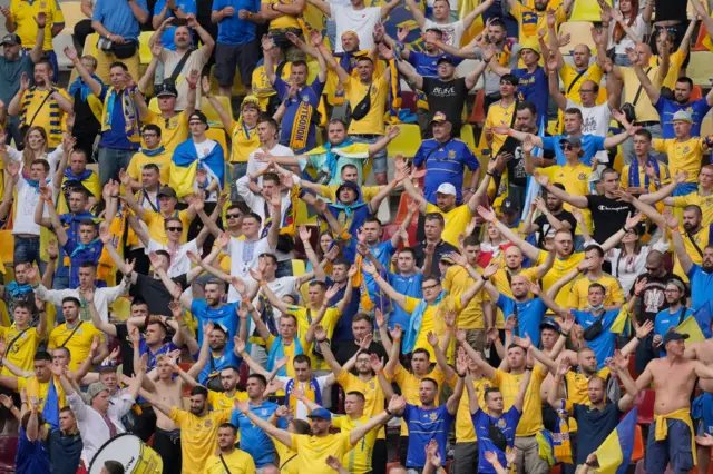 Ukraine fans