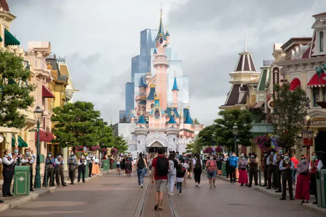 Disneyland Paris is reopening as France eases its Covid restrictions