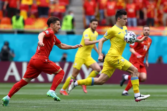 North Macedonia v Ukraine