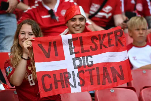 Denmark fans