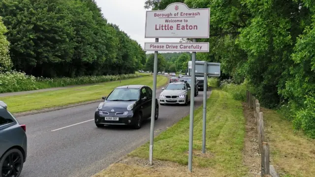 Little Eaton diversion