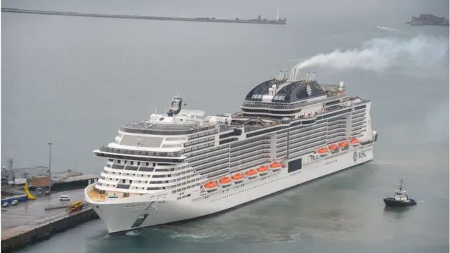 MSC cruise ship