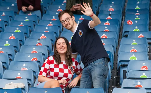 Croatia fans