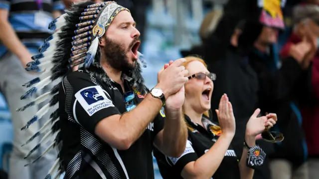 Exeter Chiefs fans