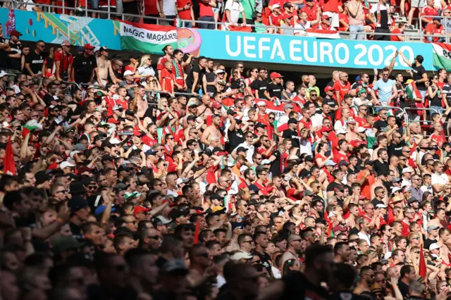 Hungary fans