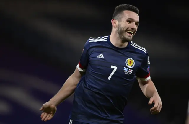 Scotland midfielder John McGinn