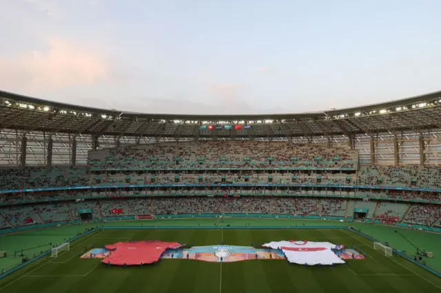 Stadium in Baku