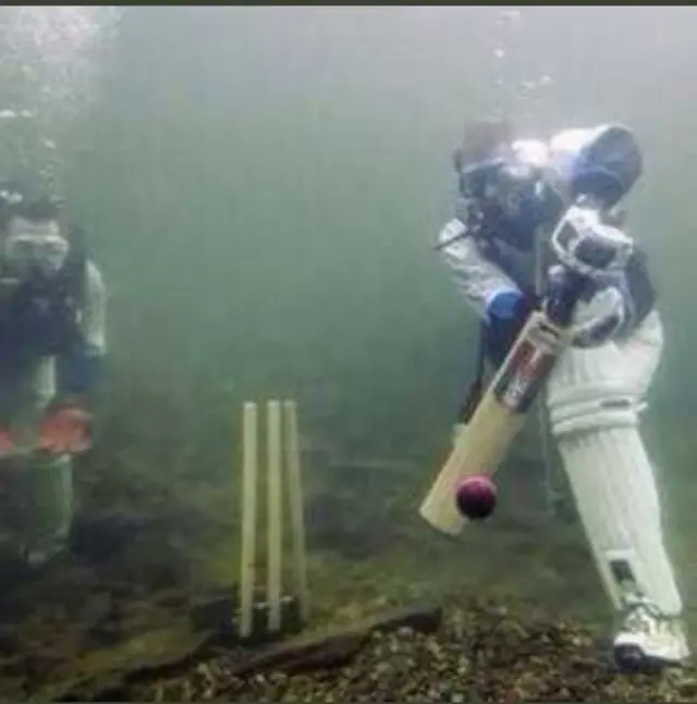 Underwater cricket