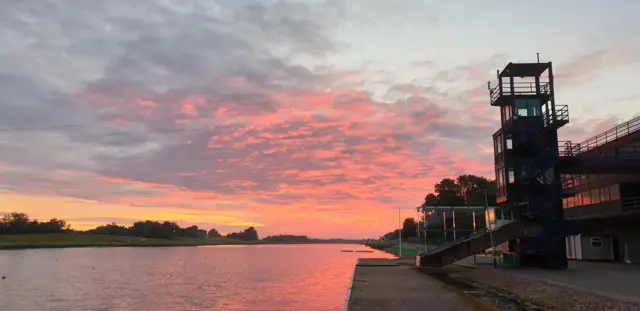 Holme pierrepont sunrise