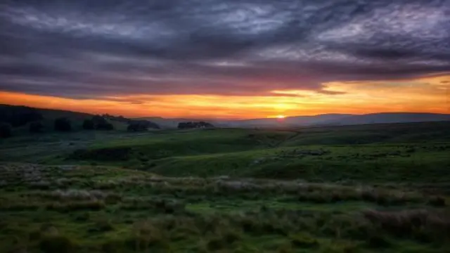 On the A537 in Peak District National Park towards Buxton, Derbyshire