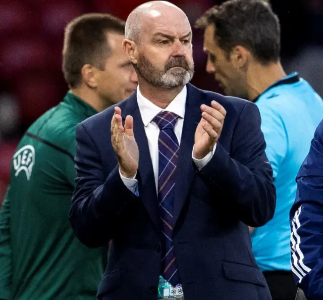 Scotland head coach Steve Clarke