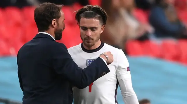 Gareth Southgate & Jack Grealish