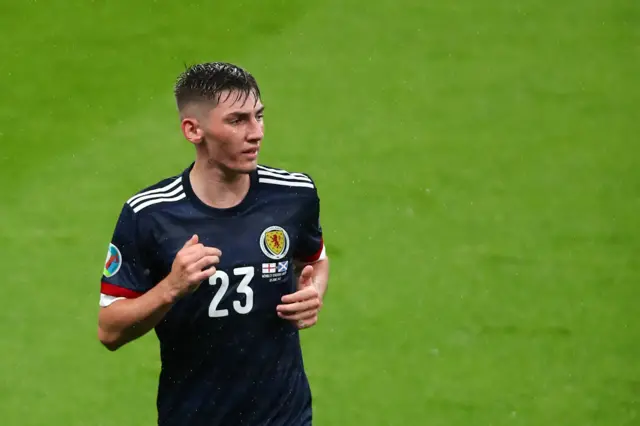 Billy Gilmour was the man-of-the-match in Scotland's draw at Wembley