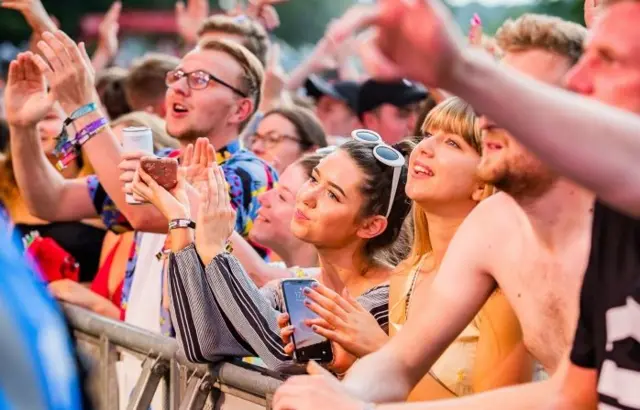 Festival crowd