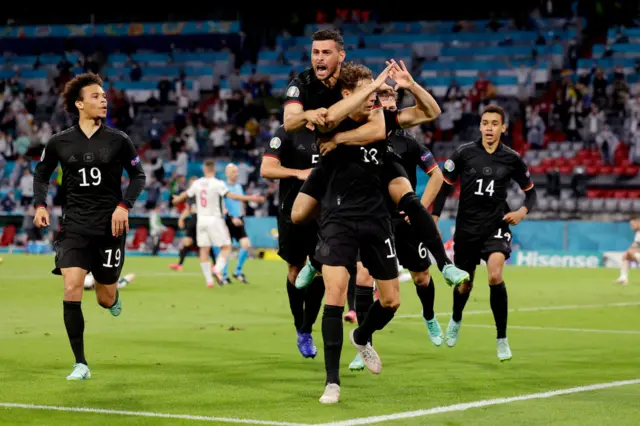 Germany celebrate