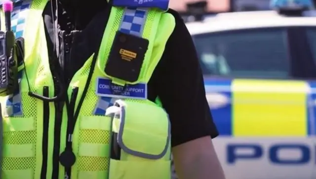 Police jacket and car