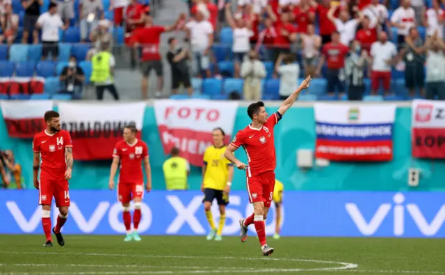 Poland celebrate