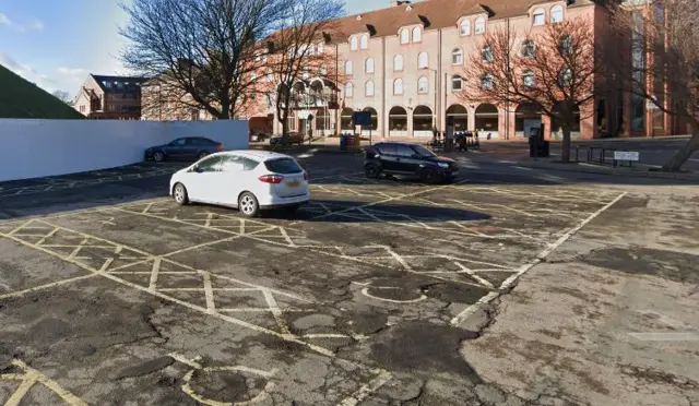 Disabled bays in York