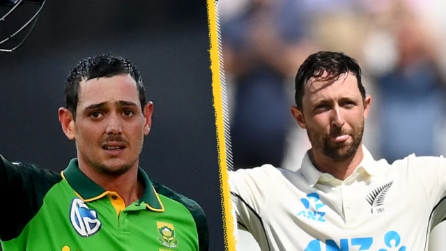 Quinton de Kock and Devon Conway