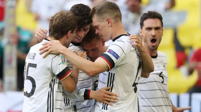 Germany celebrate