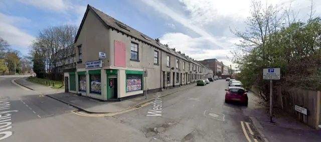 M&K Off Licence, at the junction of Stoney Rock Lane and Westlock Avenue