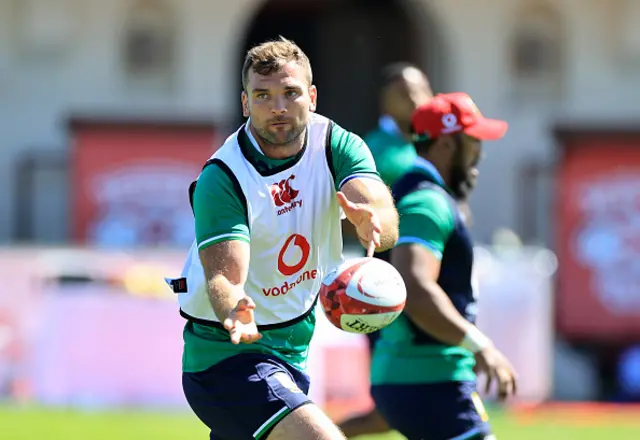 Tadhg Beirne scored for the Lions this aftermoon