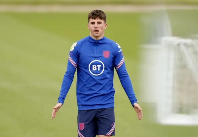 Mason Mount training in isolation