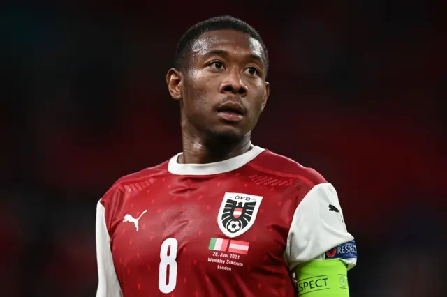 Austria's David Alaba