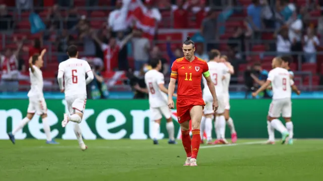 Gareth Bale dejected