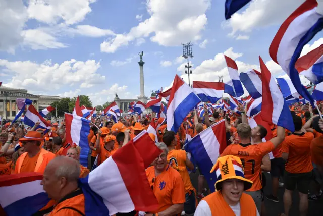 Netherlands fans