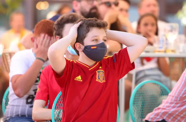 Spain fans