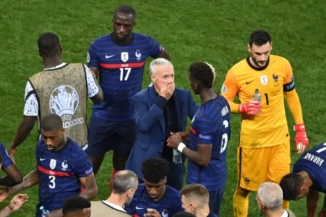 France huddle