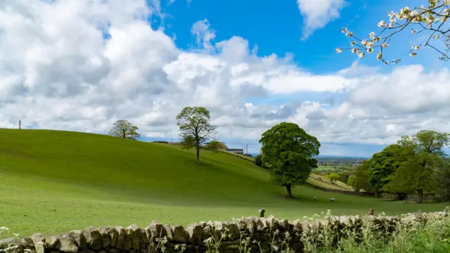 Hillside in Leek, Staffordshire