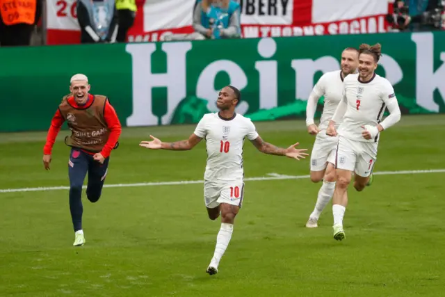 england celebrate