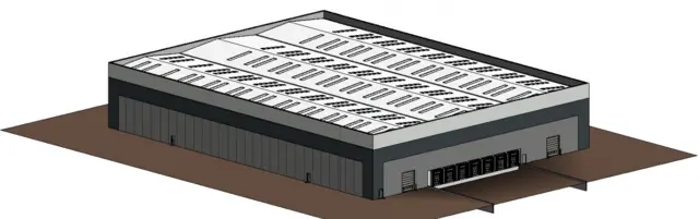 An artist impression of proposed new units at Tata Steel in Wolverhampton.