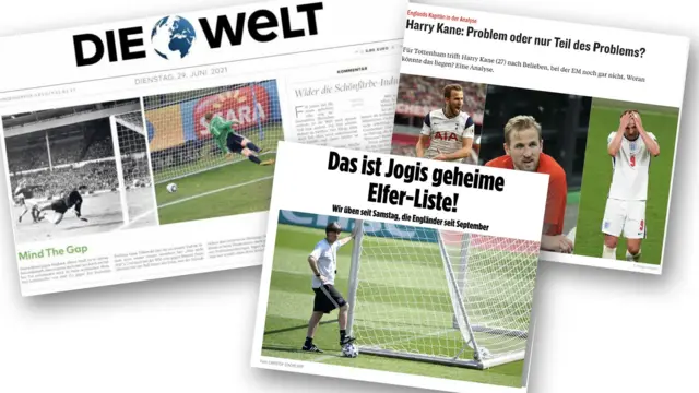 German headlines