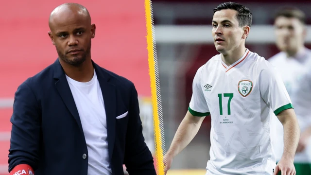 Vincent Kompany and Josh Cullen